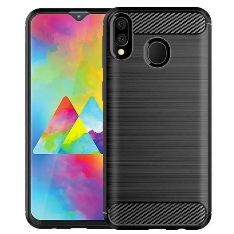 CASE SLIM FIT CARBON SAMSUNG M10 M20 M21 M22 M23 F23 M30 M30S M31 M32 M51 M52 M60S J1 MINI J1 ACE J2