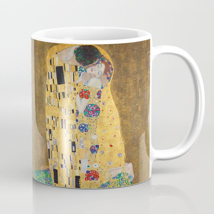 Gustav Klimt Mug Coffee Kiss