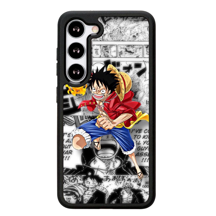 Case Casing Softcase Hardcase Samsung Galaxy S23 FE 5G Monkey Luffy One Piece AO0081