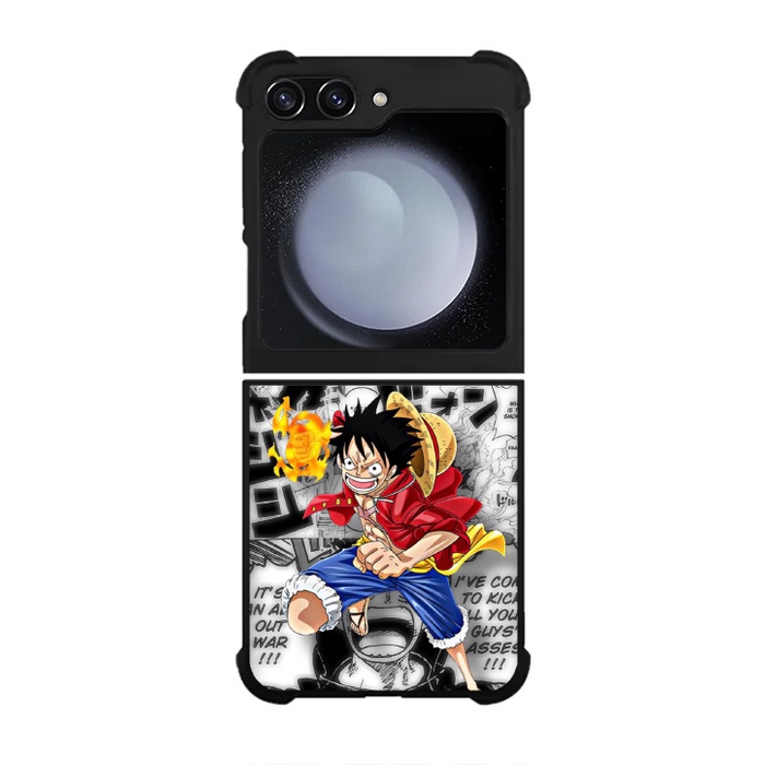 Case Casing Softcase Hardcase Samsung Galaxy Z Flip 5 5G Monkey Luffy One Piece AO0081