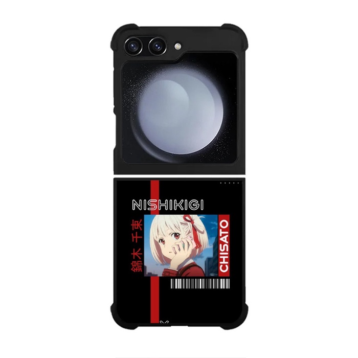 Case Casing Softcase Hardcase Samsung Galaxy Z Flip 5 5G Nishikigi Chisato AO0101