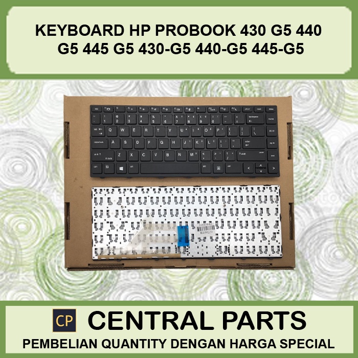 แป้นพิมพ์แล็ปท็อป HP Probook 430 G5 440 G5 445 G5 430-G5 440-G5 445-G5