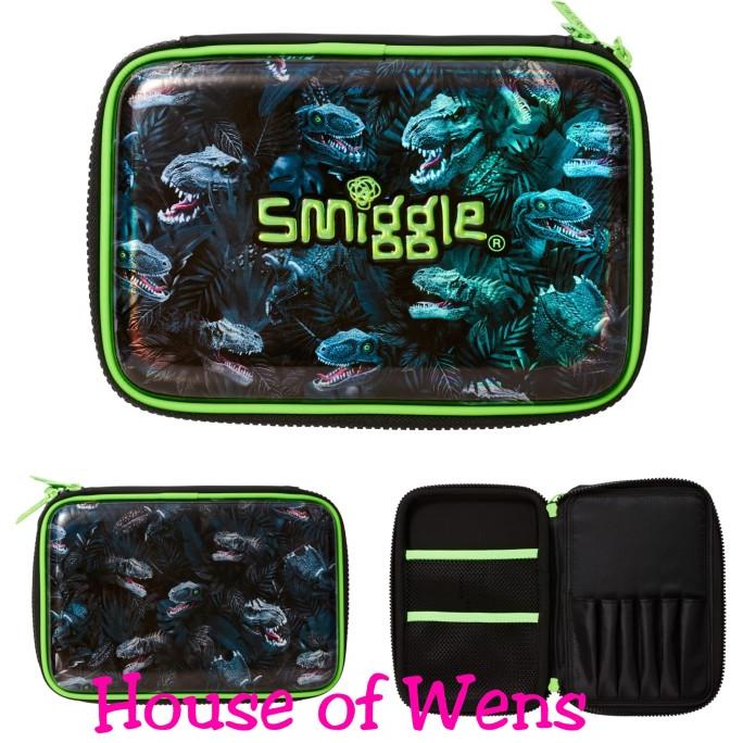 Smiggle Roar Double Hardtop Pencil Case Original - กล่องดินสอคุณภาพ