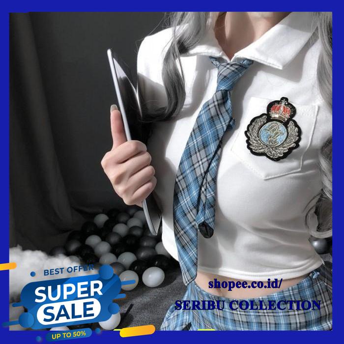 JAPANESE SAILOR UNIFORM COSPLAY ผู้หญิง LINGERIE SET STUDENT UNIFORM ส่งฟรี!!