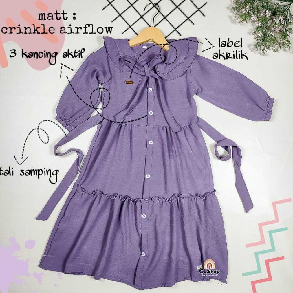 JENNA LONG DRESS 2-9 ปี / GIRLS GAMIS 2 3 4 5 6 7 8 9 YEARS