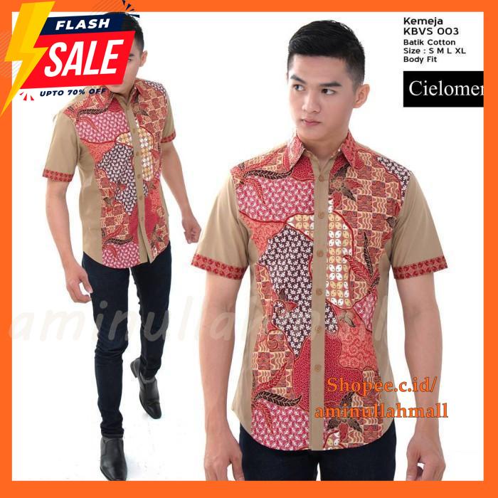KAMEJA BATIK SHIRT KBVS-003 EXCLUSIVE BOUTIQUE QUALITY CASUAL FRIDAY FRIDAY FRIDAY สินค้าที่ดีที่สุด