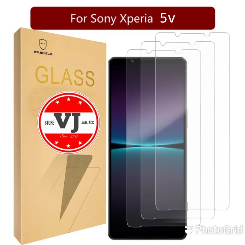 กระจกนิรภัย Sony Xperia 5v ป้องกันรอยขีดข่วน Sony Xperia 5 Mark V