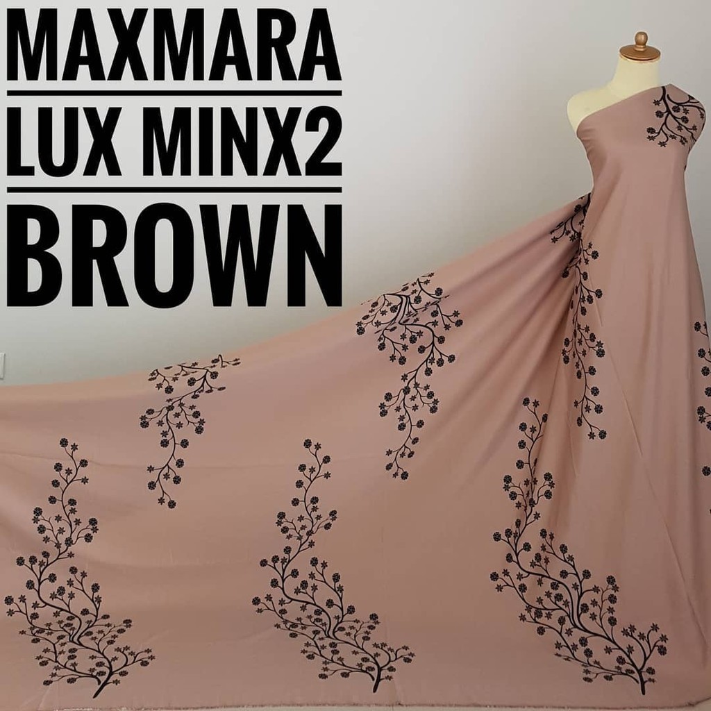 Maxmara Lux Minx2 สีน้ําตาล (0.5M)