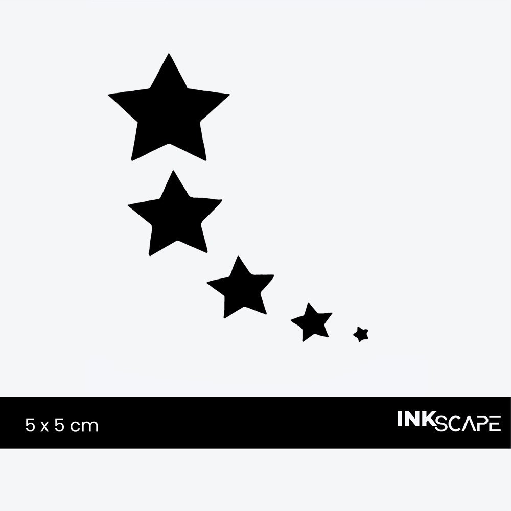 Inkscape รอยสักกึ่งถาวร 50x50 - C122