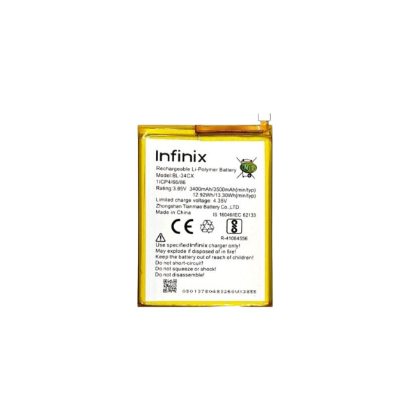 แบตเตอรี่ INFINIX SMART 3 PLUS X627 BL-34CX