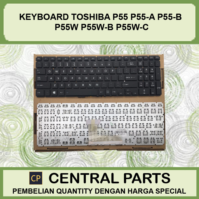 คีย์บอร์ด Toshiba P55-A P55-B P55W P55W-B P55W-C P55