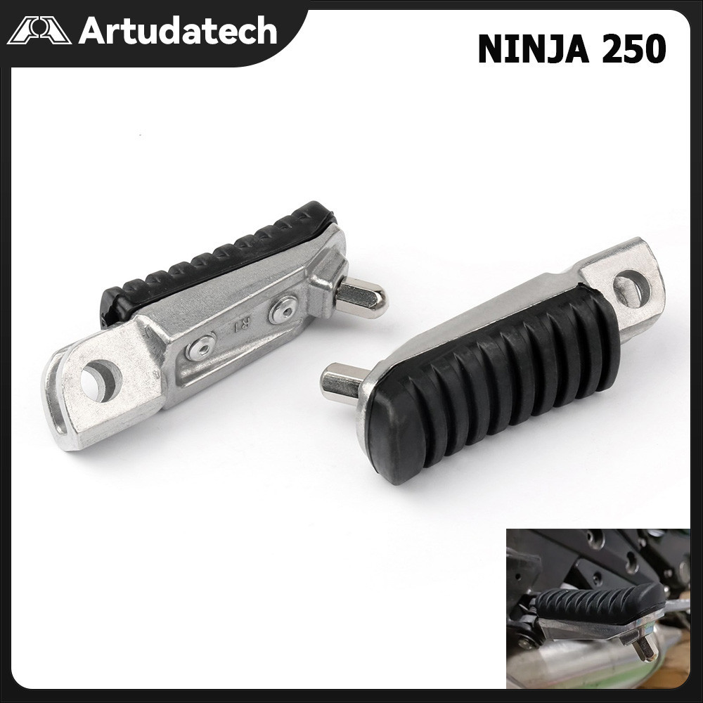 พักเท้าหน้า Kawasaki Ninja 250 ER6N ER6F VERSYS 650 Ninja 400 Z750 พักเท้าหน้า
