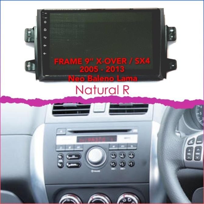 กรอบ Android 9" Suzuki X-Over / Sx4 2005 - 2013 Neo Baleno Lama