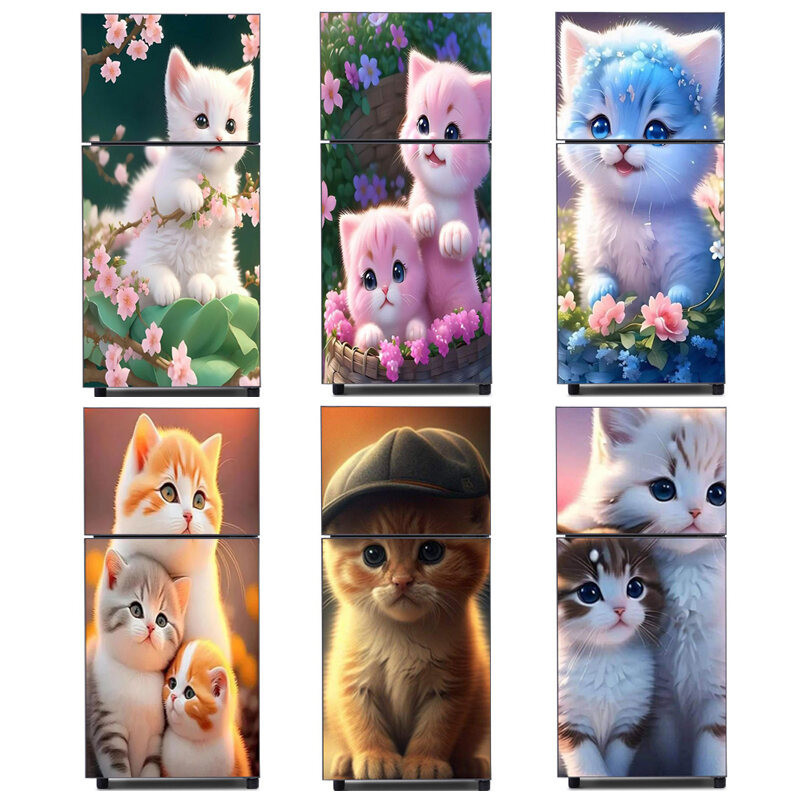 สติกเกอร์ติดตู้เย็น 2 ประตู ขนาด 60X150 ซม.