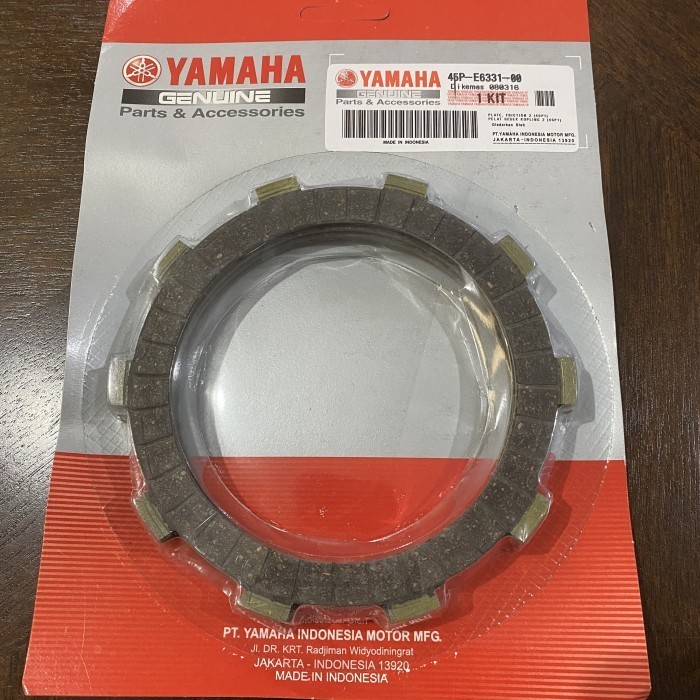 B 45P แผ่นคลัทช์ Yamaha Motor Byson R15 15 Old Lama Bison 150