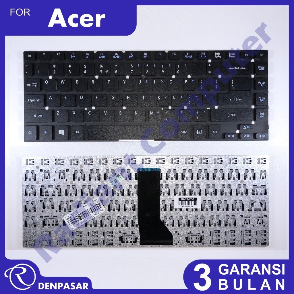 คีย์บอร์ด Acer Aspire ES1-2011 ES1-431 ES1-511