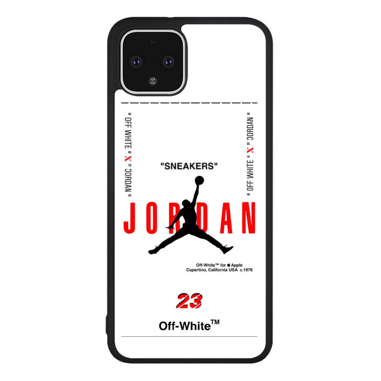 Google Pixel 4 4a 5 6 6a 7 7a 8 Pro 5G Flight Jump สีขาว DF607 กรณี