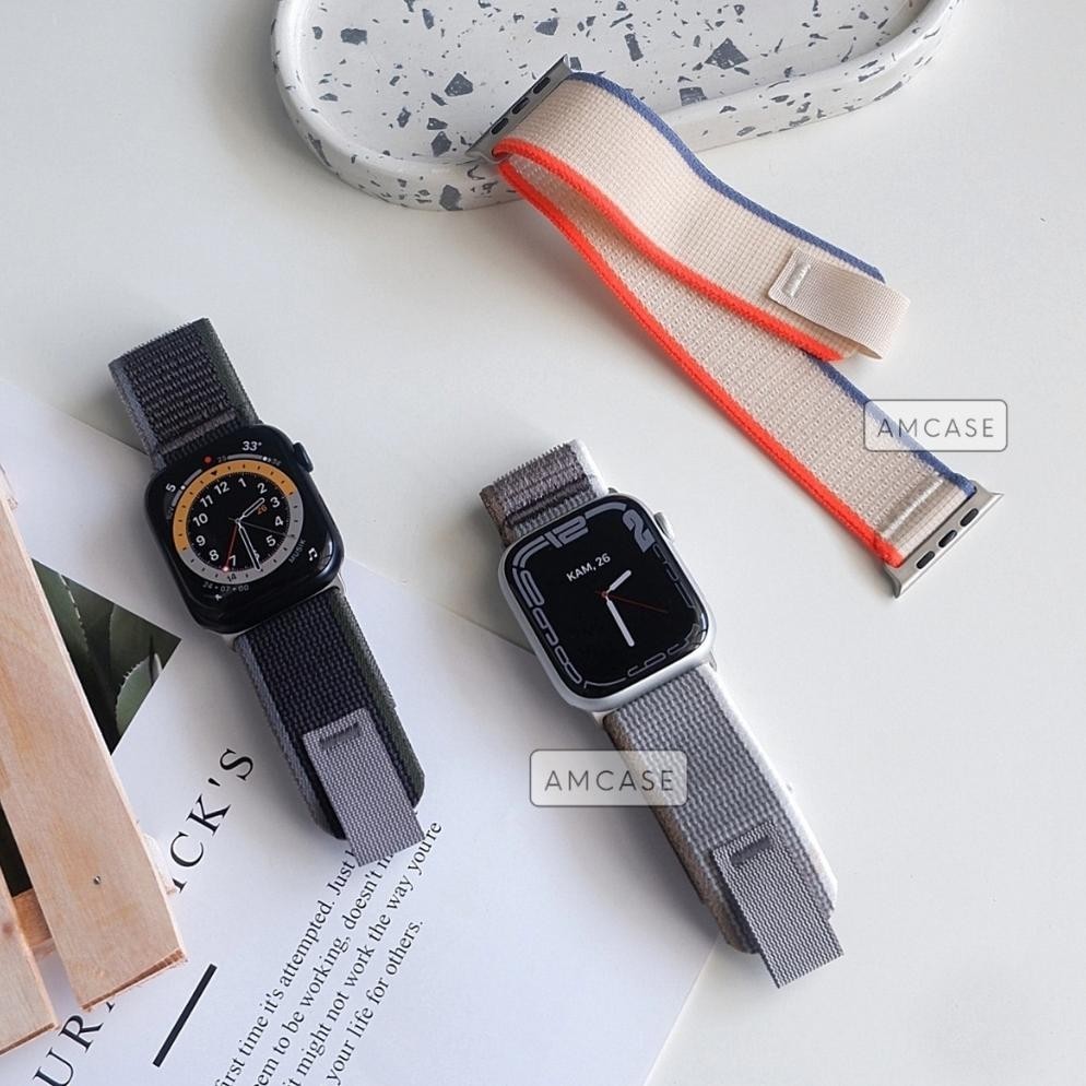 (WITHOUT WATCH) TRAIL LOOP NYLON | STRAP WATCH - SERIES ULTRA 9 8 7 6 5 4 3 2 1 SE | ขนาด 38มม 40มม 
