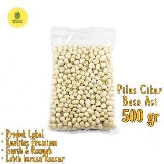 Pilus Cikur 500 Gr Pilus Kencur Renyah Gurih Toping Baso Aci Seblak