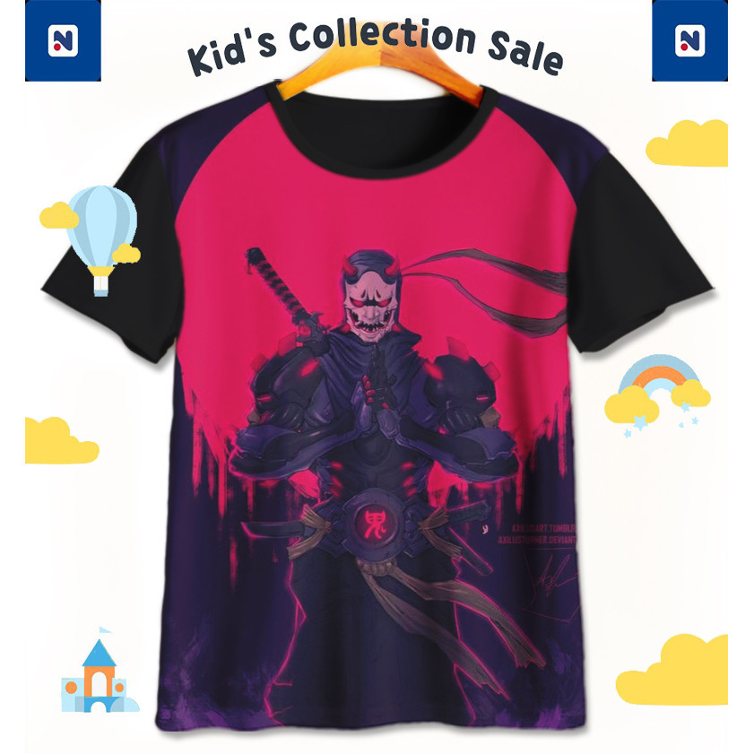 Ninja Kamui Kids T-Shirt v2 Cute Ninja Kamui Cartoon Animation Film for Children 3D Printing for Age