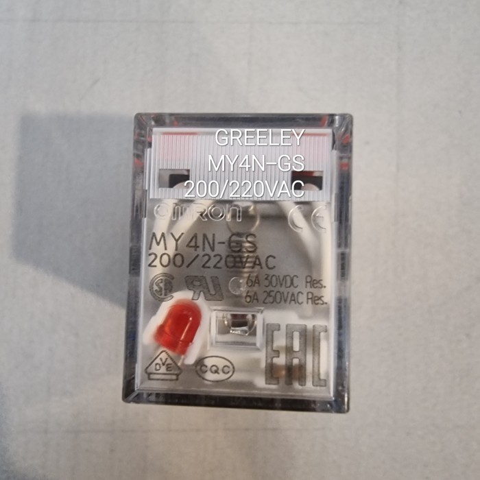 รีเลย์ Omron My4N-Gs ดั้งเดิมใหม่ 200/220Vac Premium