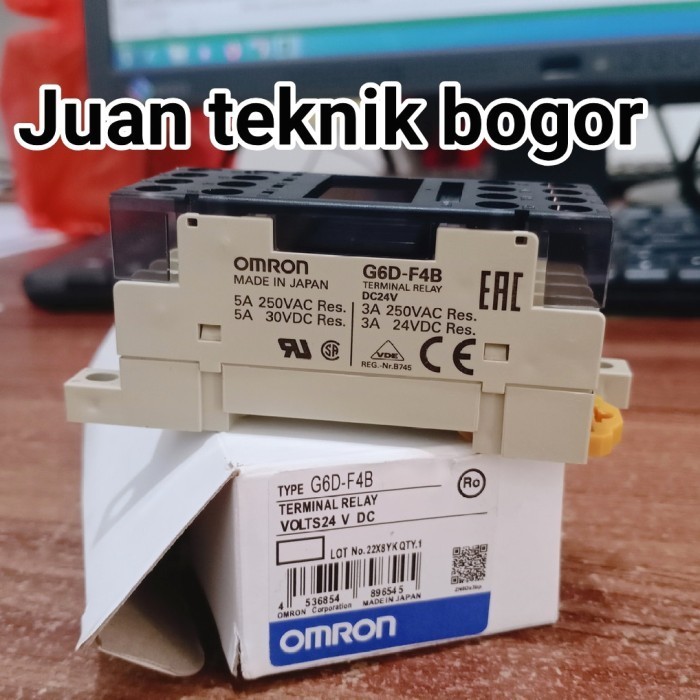 รีเลย์ Omron G6D-F4B 24V G6Df4B G6D-F4B 24V ดั้งเดิม