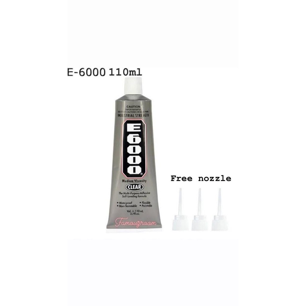 Glue E6000 110ml / DIY bling case / Glue deco case / Glue E6000