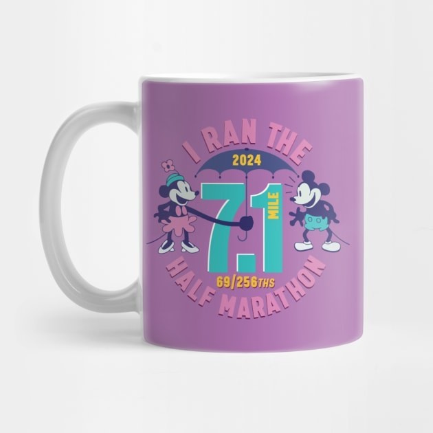 SAYA I Running Half Marathon Coffee Mug WDW 7.1 Mile I Ran the WDW 7.1 Mile Half Marathon Coffee Mug