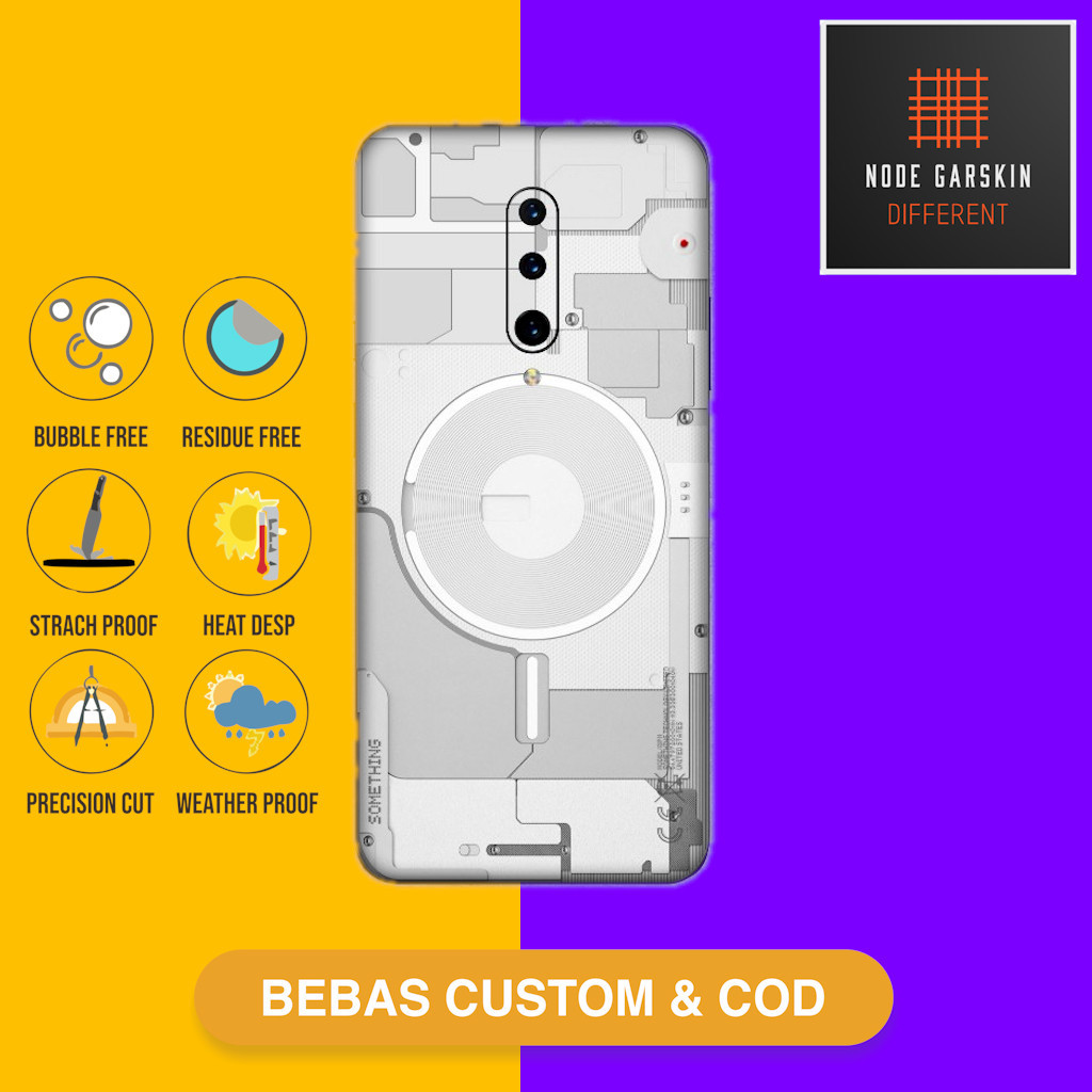 Garskin Skin Oneplus 7 Pro Fullbody หรือ Backonly - บางอย่าง series Code - mkmr