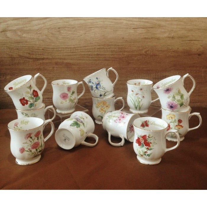 Saint James รายเดือนแก้วเซรามิคถ้วยวันเกิด St James