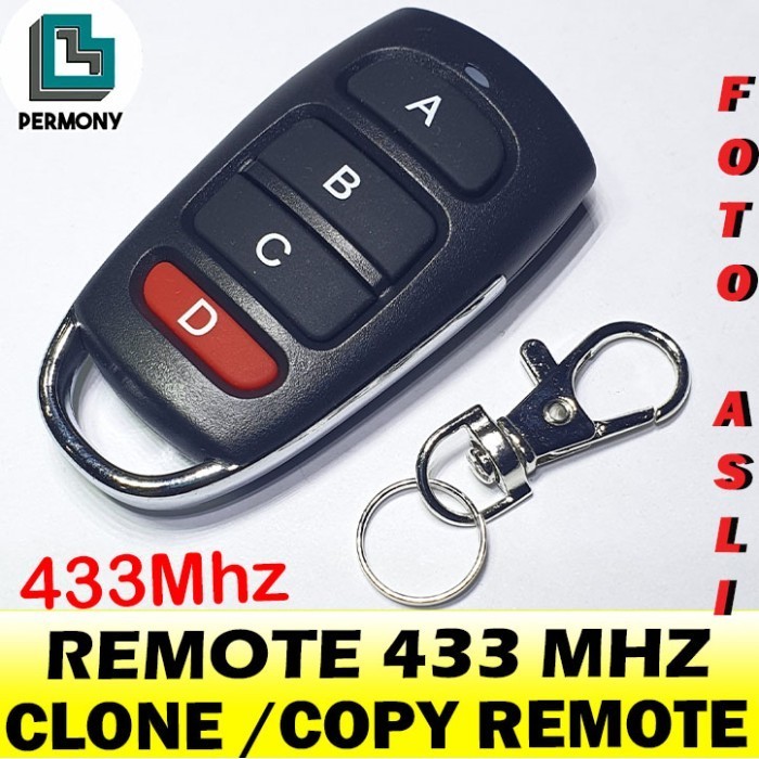 รีโมทล่าสุด 433 Mhz 433 Mhz 4 Channel 4Channel 4Ch 4 Ch เครื่องส่งสัญญาณ Clone