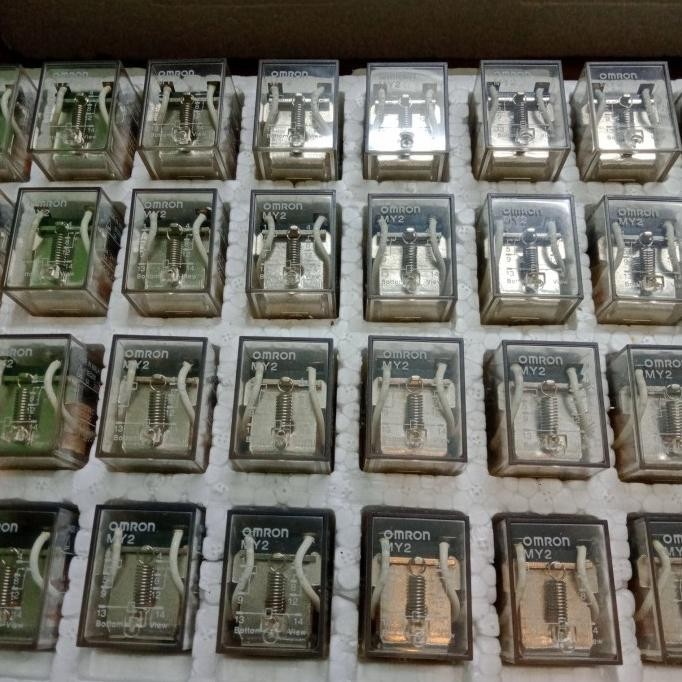 รีเลย์ Omron My2 110V/เติมสต็อก Omron My2 100-110V