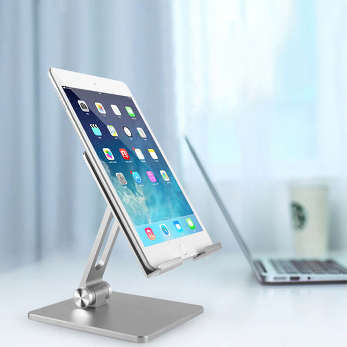 T-wolf Tablet Holder Holder iPad Desktop Stand Holder Aluminium - MT134