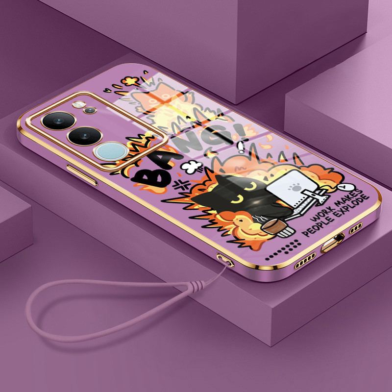 ปลอก Hp Untuk VIVO V29 5G V29 Pro 5G V27 Pro 5G V27E V25 5G V25E V23 V23i 5G V23E 5G V21 5G V21s V21