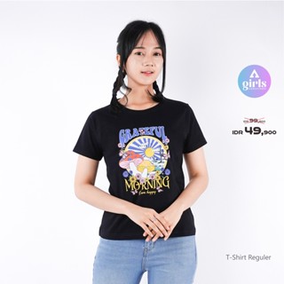  เสื้อยืด ลาย Nisaka สีดํา Kaos 1BA01