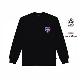 ใหม่!!! เสื้อยืด แขนยาว สีดํา น่ารัก OAAAA