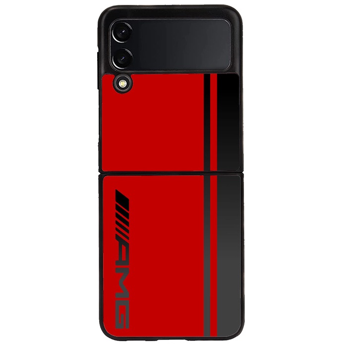 กรณีปลอก Hardcase Softcase Z Flip 3 Z Flip 4 Z Flip 5 Z พับ 3 Z พับ 4 Z พับ 5 5G AMG โลโก้ DF383