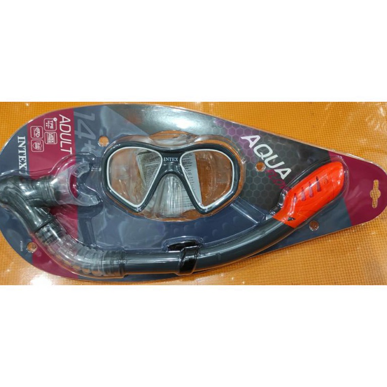 Top ProductSs9S3 Intex 55648 Snorkel Reef Rider Swim Set Aqua Flow Sport