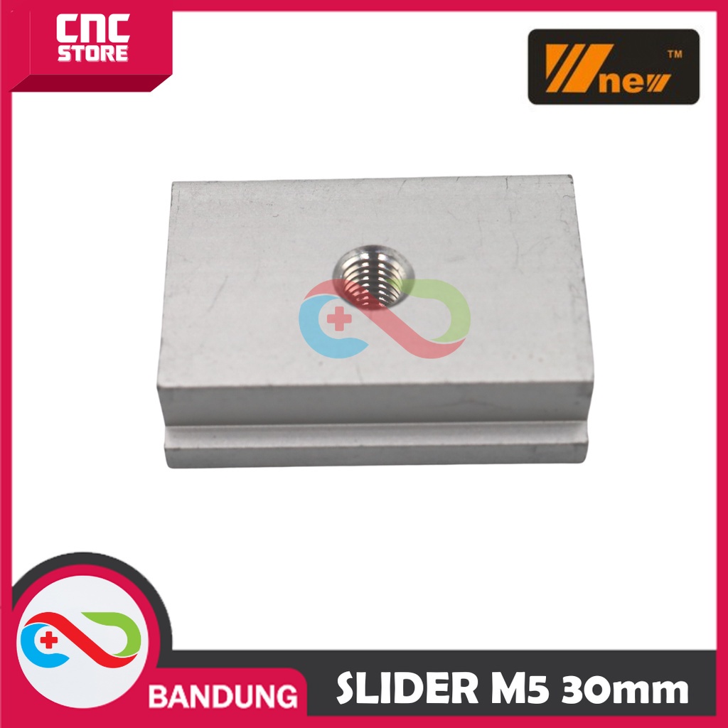 สไลด์ M5 30MM 1INCH NUT T TRACK ALUMINIUM งานไม้