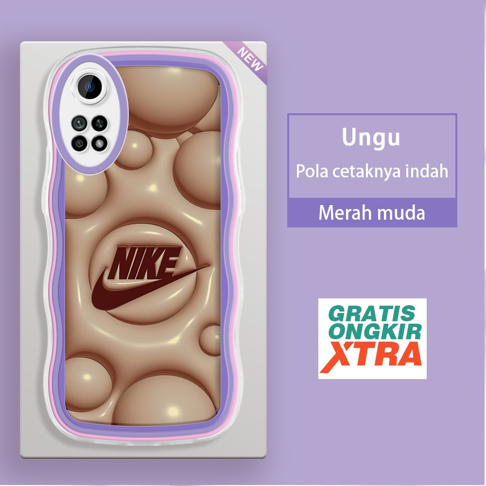 HP Mater.case Infinix Note 11 12i 30 Pro hot 20s 30i 30 Play สมาร์ท 6 HD เคสโทรศัพท์ NIKE LOGO 3D Wa