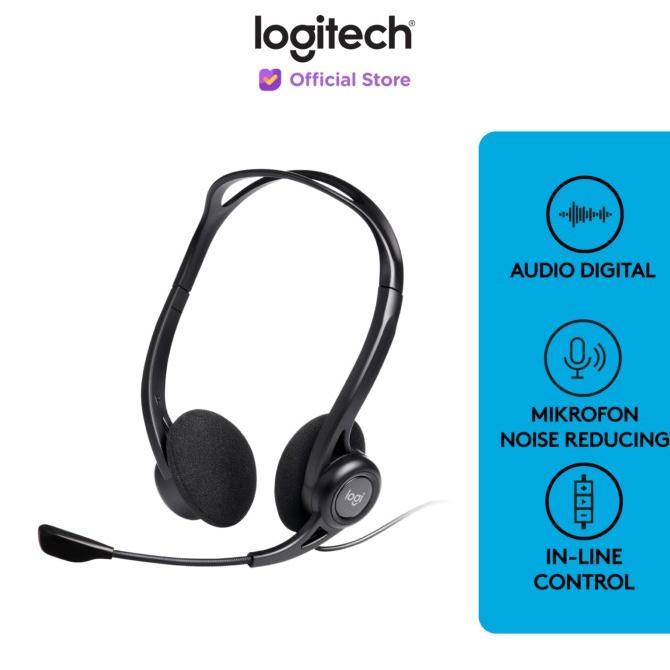 Logitech H370 ชุดหูฟัง Usb สําหรับแล็ปท็อป คอมพิวเตอร์