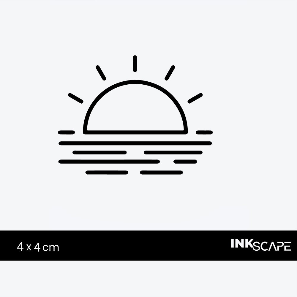 Inkscape รอยสักกึ่งถาวร 40x40 - A11