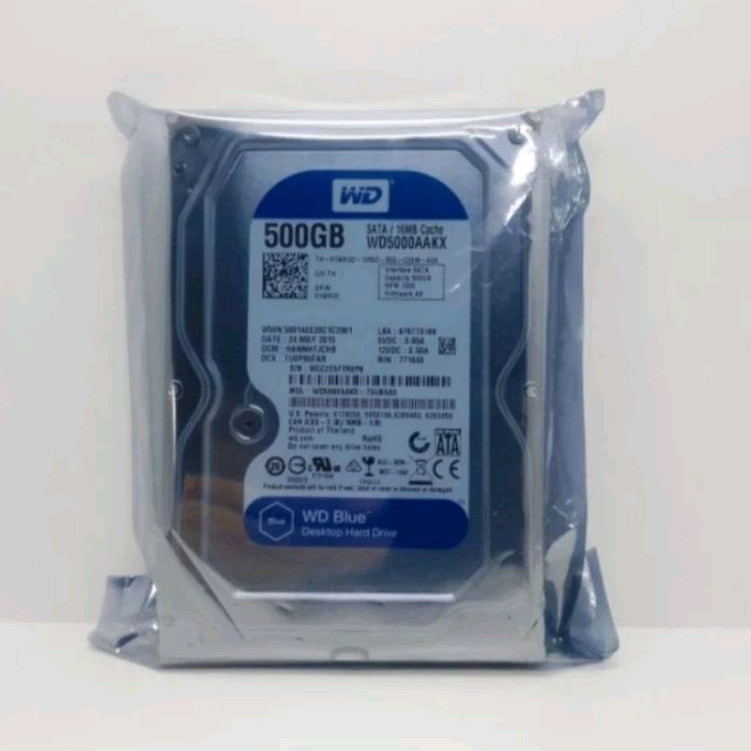 500GB WD Blue Sata 3.5 "ฮาร์ดไดรฟ์ - 500GB HDD PC CPU ใหม่ 0 วัน HDD
