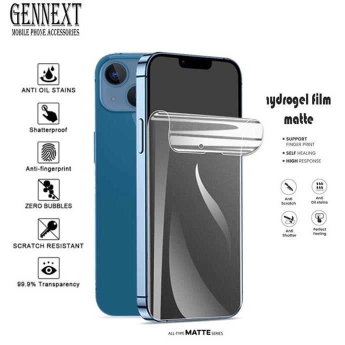 Anti-Scratch Jelly Hydrogel Matte Iphone 7 8 Plus X Xr Xs Max