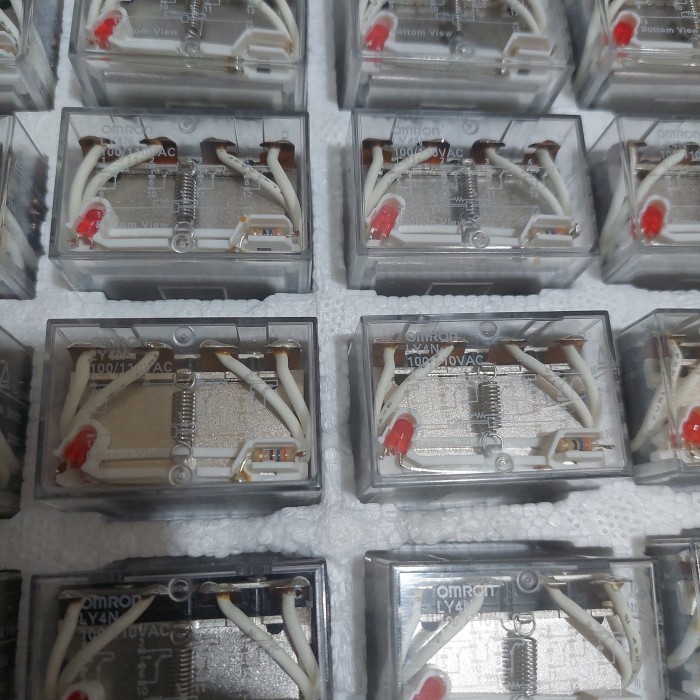 รีเลย์ Omron Ly4N 110Vac