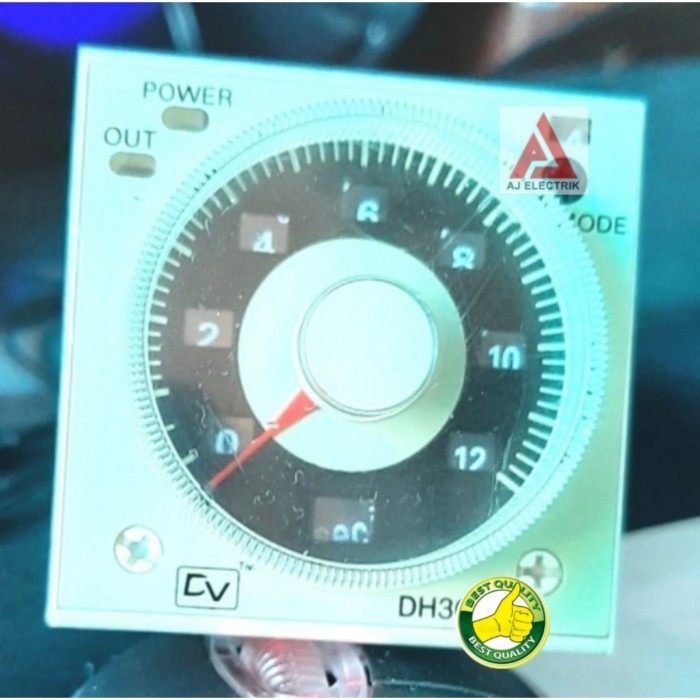 Ready Dv Timer Off Delay Analog 0.05Sec-300Hrs Dh3Cra8 / Timer Off Delay