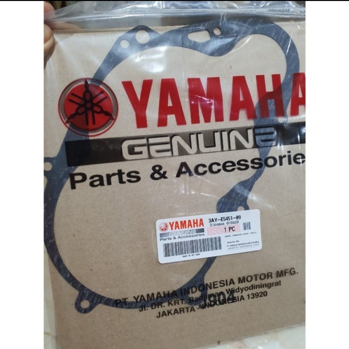 RIGHT CLUTCH GASKET F1ZR FIZR FORCE 1 ต้นฉบับ YGP 3AY-E5451-09