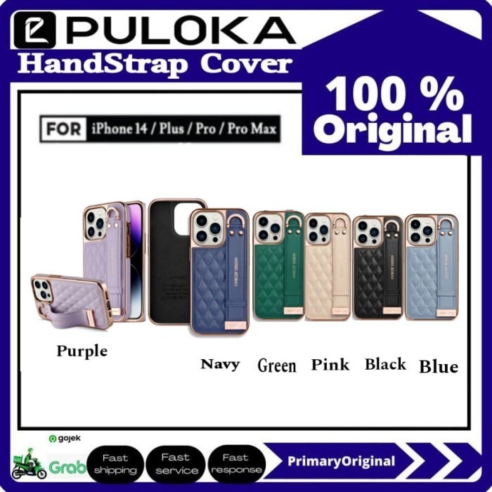 เคส iPhone 14 Pro Max 14 Pro Puloka HandStrap Cover