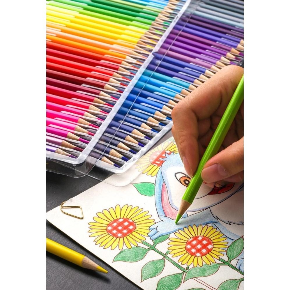 Brutfuner Painting Oil Pencil Artist Color Pencils Set 48