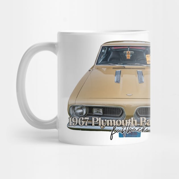 แก้วกาแฟ Fastback Plymouth Barracuda 1967 Plymouth Barracuda Fastback แก้วกาแฟ